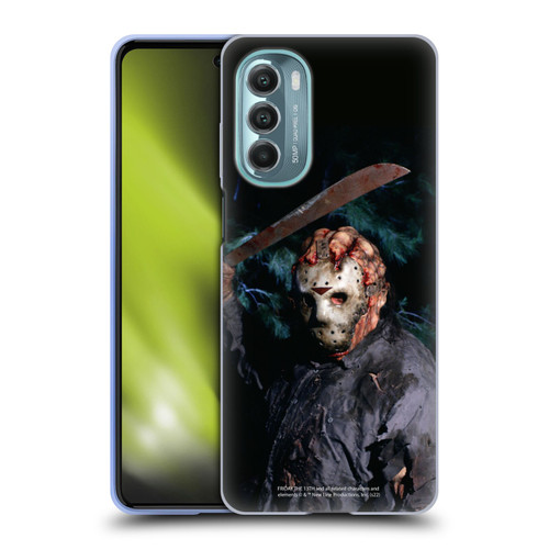 Friday the 13th: Jason Goes To Hell Graphics Jason Voorhees Soft Gel Case for Motorola Moto G Stylus 5G (2022)