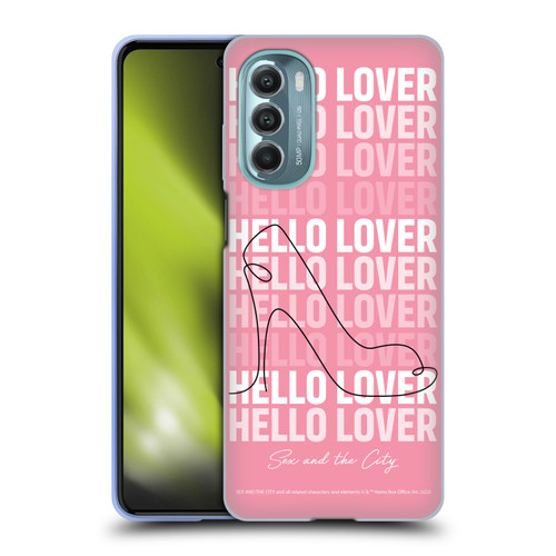 Sex and The City: Television Series Characters Hello Lover Carrie Soft Gel Case for Motorola Moto G Stylus 5G (2022)