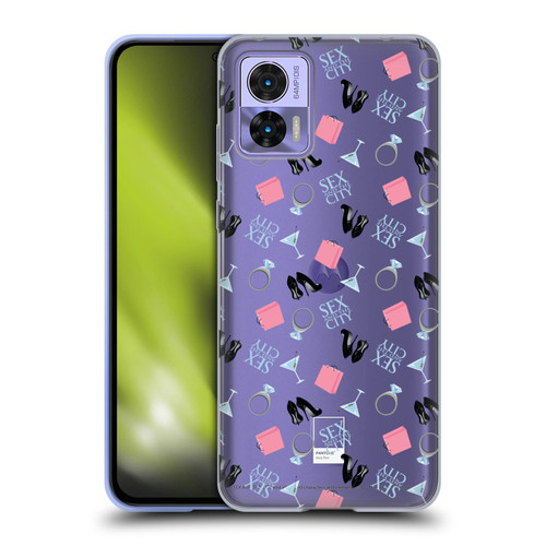 Sex and The City: Television Series Graphics Pattern Soft Gel Case for Motorola Edge 30 Neo 5G