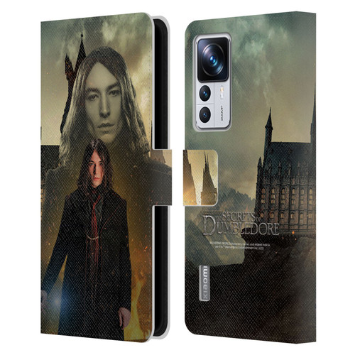 Fantastic Beasts: Secrets of Dumbledore Character Art Credence Barebone Leather Book Wallet Case Cover For Xiaomi 12T Pro