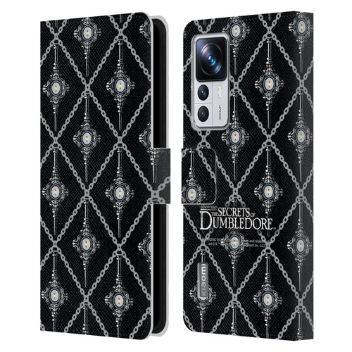 Fantastic Beasts: Secrets of Dumbledore Graphics Blood Troth Pattern Leather Book Wallet Case Cover For Xiaomi 12T Pro