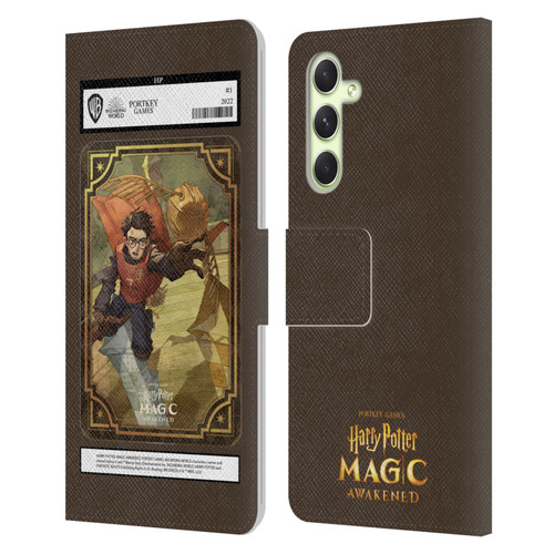 Harry Potter: Magic Awakened Characters Harry Potter Card Leather Book Wallet Case Cover For Samsung Galaxy A54 5G