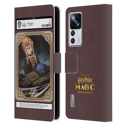 Harry Potter: Magic Awakened Characters Ronald Weasley Card Leather Book Wallet Case Cover For Xiaomi 12T Pro