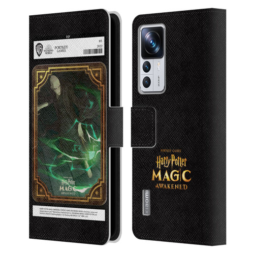 Harry Potter: Magic Awakened Characters Voldemort Card Leather Book Wallet Case Cover For Xiaomi 12T Pro