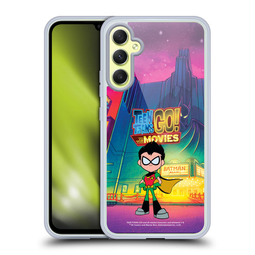 Teen Titans Go! To The Movies Character Art Robin Soft Gel Case for Samsung Galaxy A34 5G