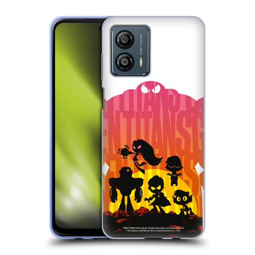 Teen Titans Go! To The Movies Hollywood Graphics Blown Away Soft Gel Case for Motorola Moto G53 5G