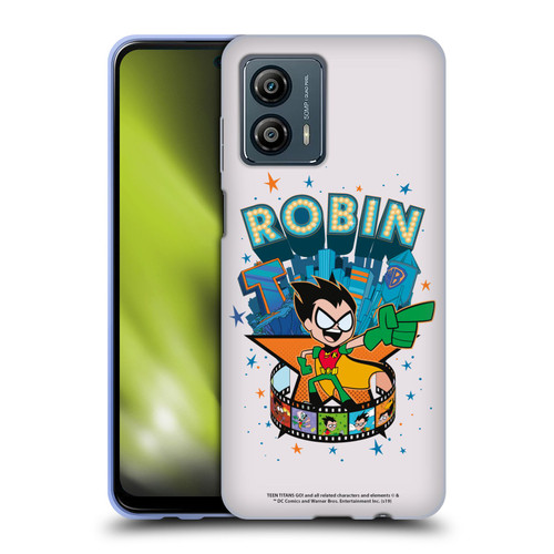 Teen Titans Go! To The Movies Hollywood Graphics Robin Soft Gel Case for Motorola Moto G53 5G