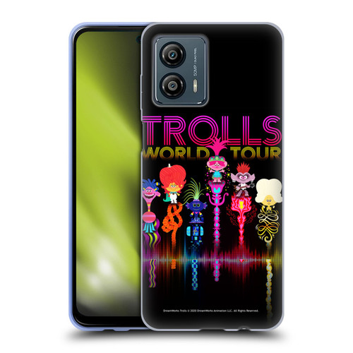 Trolls World Tour Key Art Artwork Soft Gel Case for Motorola Moto G53 5G