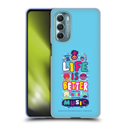 Trolls World Tour Key Art Quote Soft Gel Case for Motorola Moto G Stylus 5G (2022)