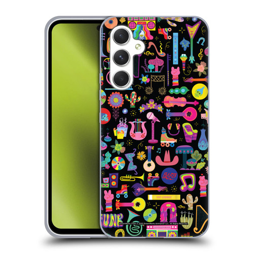 Trolls World Tour Key Art Pattern Soft Gel Case for Samsung Galaxy A54 5G