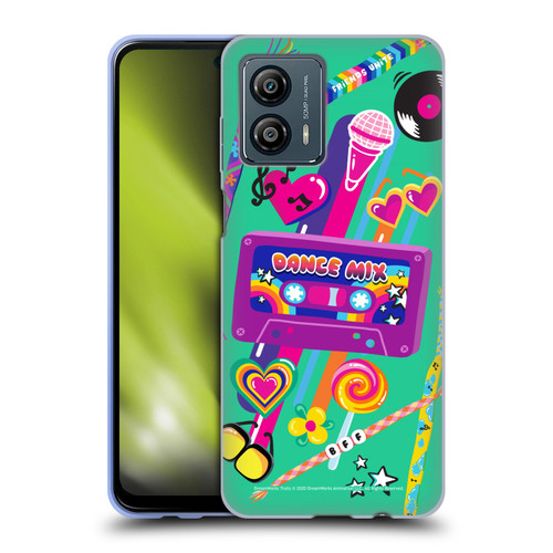 Trolls World Tour Rainbow Bffs Dance Mix Soft Gel Case for Motorola Moto G53 5G