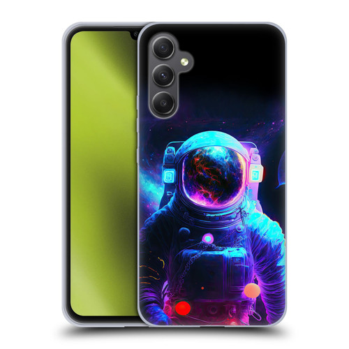 Wumples Cosmic Arts Astronaut Soft Gel Case for Samsung Galaxy A34 5G