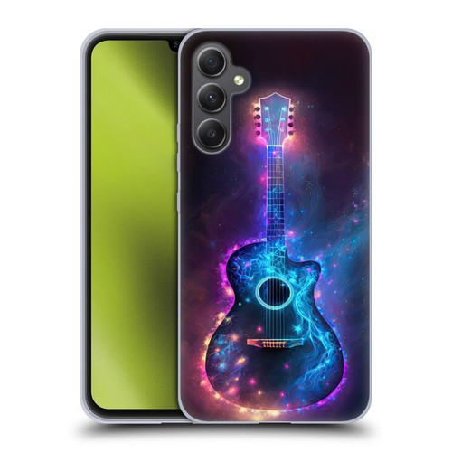 Wumples Cosmic Arts Guitar Soft Gel Case for Samsung Galaxy A34 5G