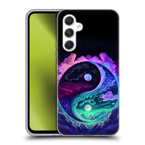 Wumples Cosmic Arts Clouded Yin Yang Soft Gel Case for Samsung Galaxy A54 5G