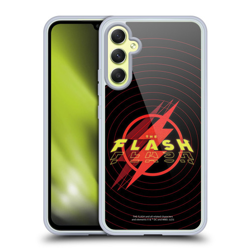 The Flash 2023 Graphics Logo Soft Gel Case for Samsung Galaxy A34 5G