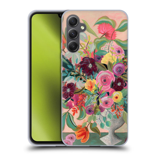 Suzanne Allard Floral Art Floral Centerpiece Soft Gel Case for Samsung Galaxy A34 5G