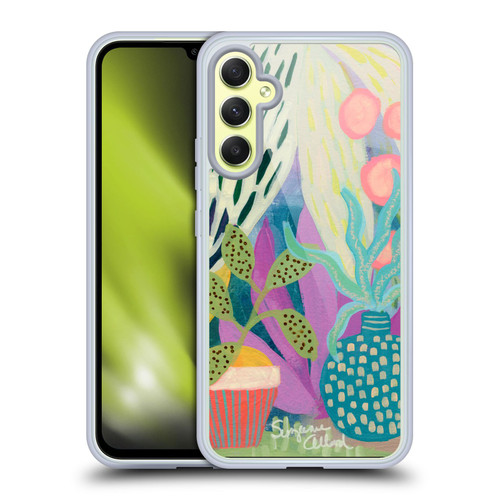 Suzanne Allard Floral Art Palm Heaven Soft Gel Case for Samsung Galaxy A34 5G