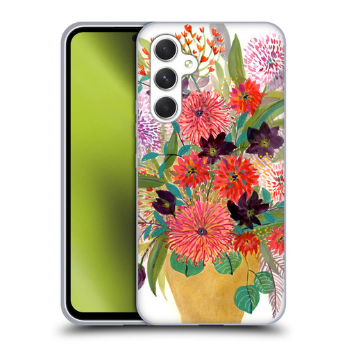 Suzanne Allard Floral Art Celebration Soft Gel Case for Samsung Galaxy A54 5G