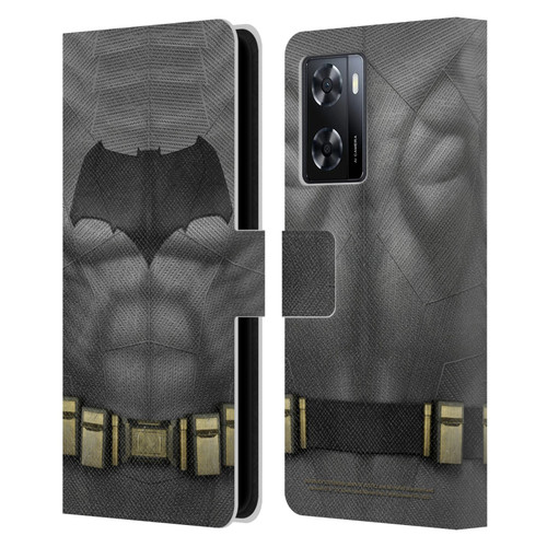 Batman V Superman: Dawn of Justice Graphics Batman Costume Leather Book Wallet Case Cover For OPPO A57s