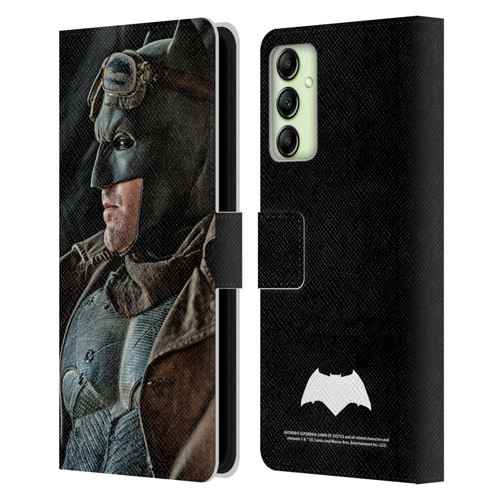 Batman V Superman: Dawn of Justice Graphics Batman Leather Book Wallet Case Cover For Samsung Galaxy A14 5G
