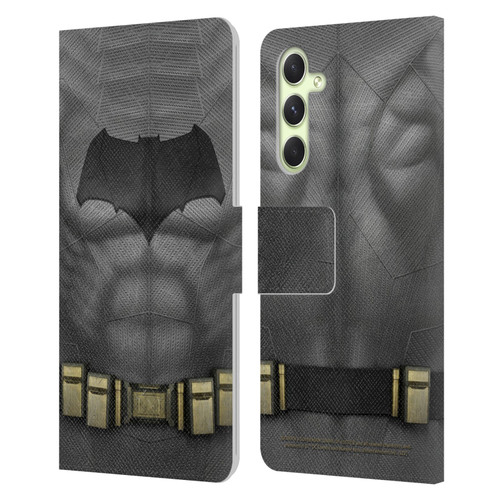 Batman V Superman: Dawn of Justice Graphics Batman Costume Leather Book Wallet Case Cover For Samsung Galaxy A54 5G