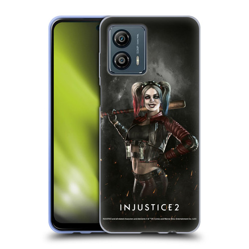 Injustice 2 Characters Harley Quinn Soft Gel Case for Motorola Moto G53 5G