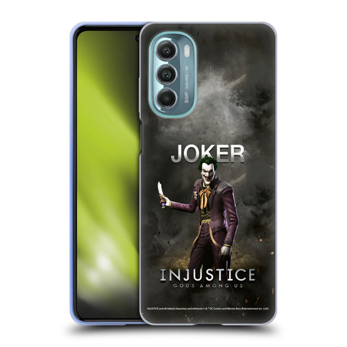 Injustice Gods Among Us Characters Joker Soft Gel Case for Motorola Moto G Stylus 5G (2022)