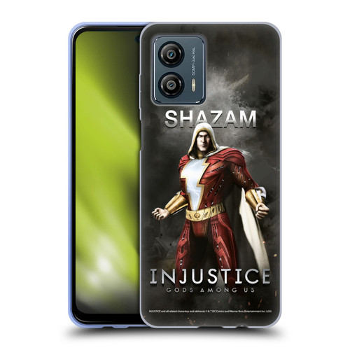 Injustice Gods Among Us Characters Shazam Soft Gel Case for Motorola Moto G53 5G