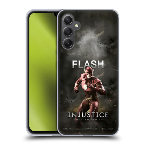 Injustice Gods Among Us Characters Flash Soft Gel Case for Samsung Galaxy A34 5G