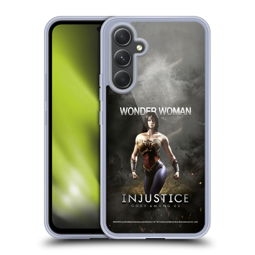 Injustice Gods Among Us Characters Wonder Woman Soft Gel Case for Samsung Galaxy A54 5G