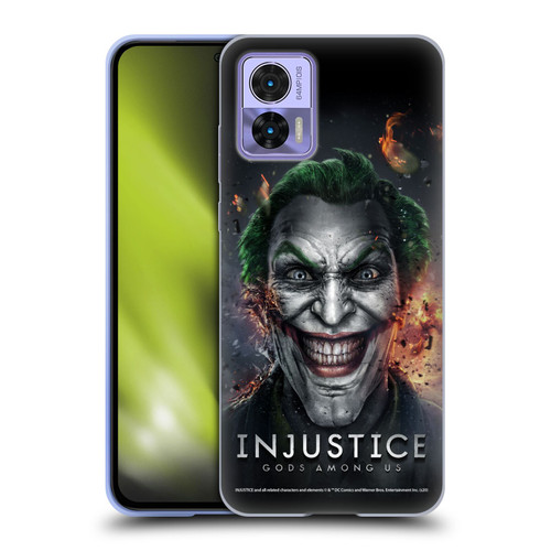 Injustice Gods Among Us Key Art Joker Soft Gel Case for Motorola Edge 30 Neo 5G