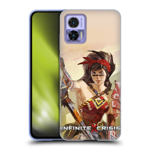 Infinite Crisis Characters Atomic Wonder Woman Soft Gel Case for Motorola Edge 30 Neo 5G