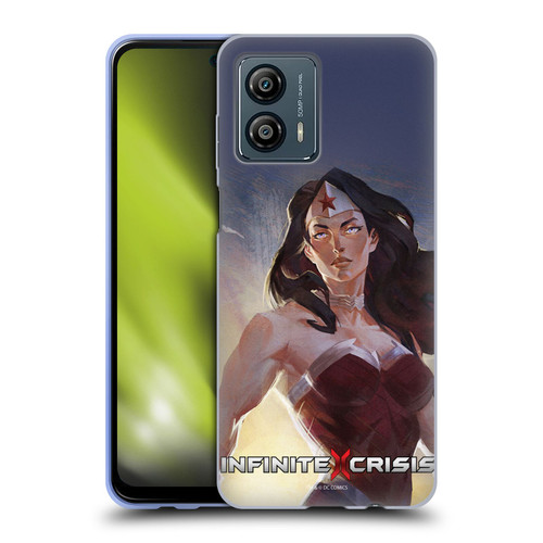 Infinite Crisis Characters Wonder Woman Soft Gel Case for Motorola Moto G53 5G