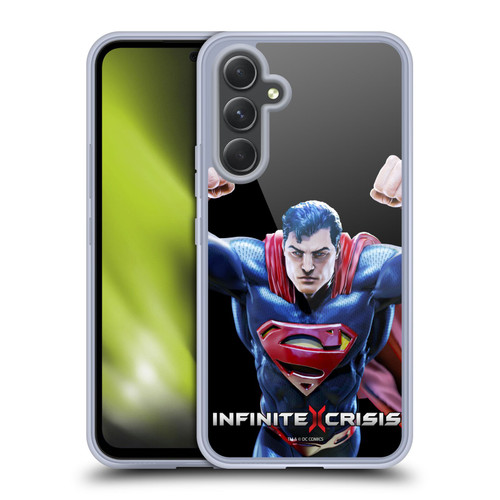 Infinite Crisis Characters Superman Soft Gel Case for Samsung Galaxy A54 5G