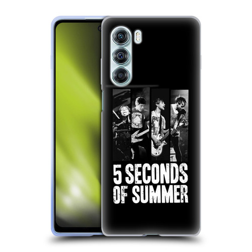 5 Seconds of Summer Posters Strips Soft Gel Case for Motorola Edge S30 / Moto G200 5G