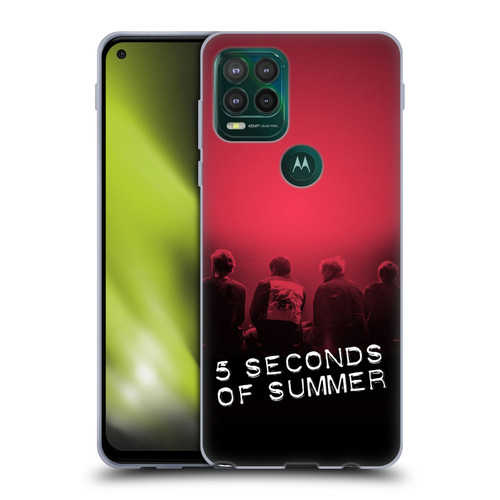 5 Seconds of Summer Posters Colour Washed Soft Gel Case for Motorola Moto G Stylus 5G 2021