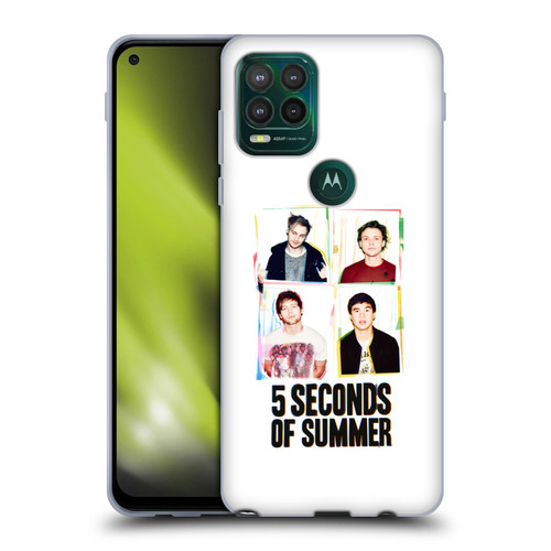 5 Seconds of Summer Posters Polaroid Soft Gel Case for Motorola Moto G Stylus 5G 2021