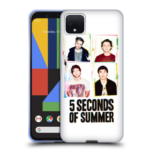5 Seconds of Summer Posters Polaroid Soft Gel Case for Google Pixel 4 XL