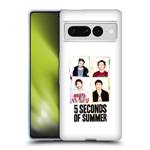 5 Seconds of Summer Posters Polaroid Soft Gel Case for Google Pixel 7 Pro