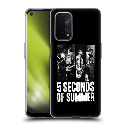 5 Seconds of Summer Posters Strips Soft Gel Case for OPPO A54 5G