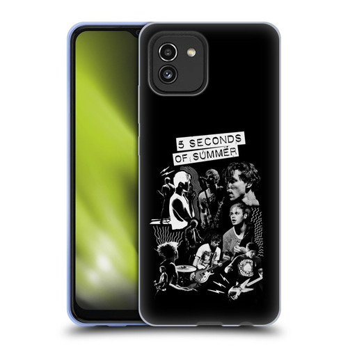 5 Seconds of Summer Posters Punkzine Soft Gel Case for Samsung Galaxy A03 (2021)