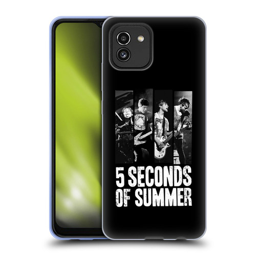 5 Seconds of Summer Posters Strips Soft Gel Case for Samsung Galaxy A03 (2021)