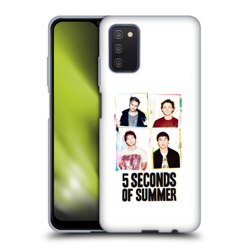 5 Seconds of Summer Posters Polaroid Soft Gel Case for Samsung Galaxy A03s (2021)