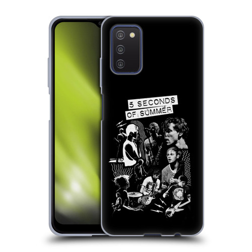 5 Seconds of Summer Posters Punkzine Soft Gel Case for Samsung Galaxy A03s (2021)