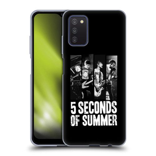 5 Seconds of Summer Posters Strips Soft Gel Case for Samsung Galaxy A03s (2021)