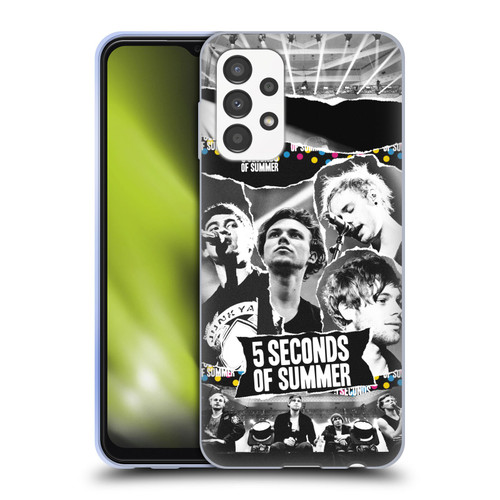 5 Seconds of Summer Posters Torn Papers 1 Soft Gel Case for Samsung Galaxy A13 (2022)