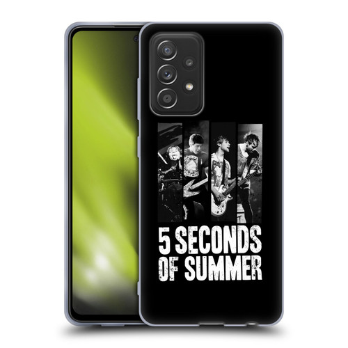 5 Seconds of Summer Posters Strips Soft Gel Case for Samsung Galaxy A52 / A52s / 5G (2021)