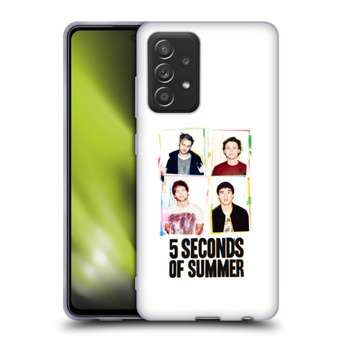 5 Seconds of Summer Posters Polaroid Soft Gel Case for Samsung Galaxy A52 / A52s / 5G (2021)