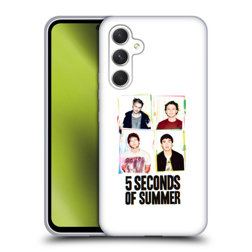 5 Seconds of Summer Posters Polaroid Soft Gel Case for Samsung Galaxy A54 5G
