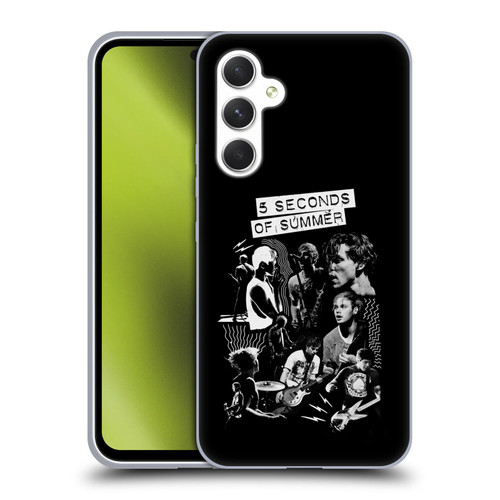 5 Seconds of Summer Posters Punkzine Soft Gel Case for Samsung Galaxy A54 5G